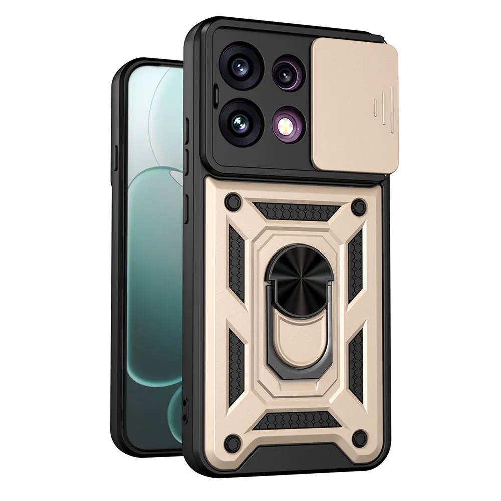 Custodia per Oppo Reno16 F / Reno16 FS, Techsuit, CamShield, Dorata - immagine 1