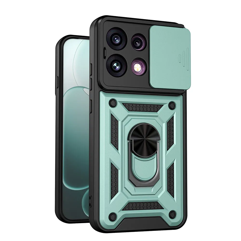 Custodia per Oppo Reno16 F / Reno16 FS, Techsuit, CamShield, Verde - immagine 1