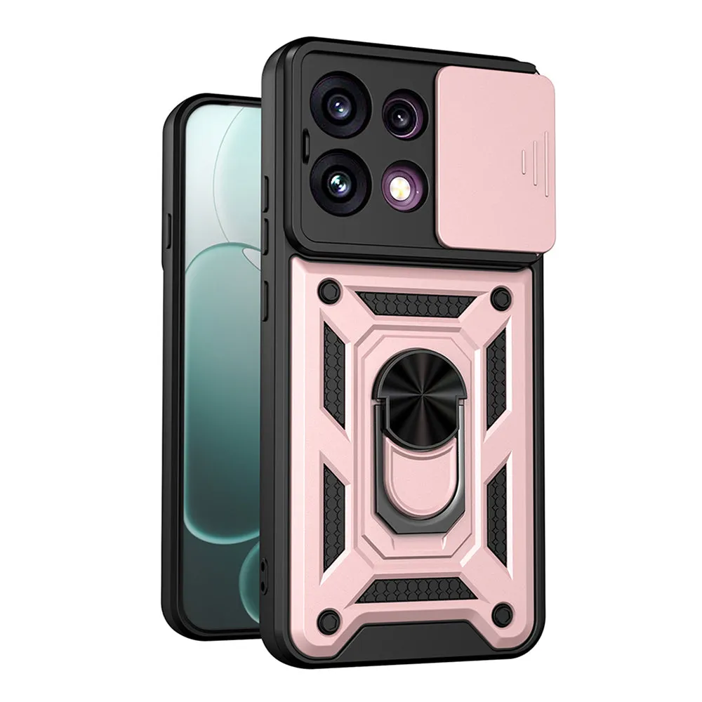 Custodia per Oppo Reno16 F / Reno16 FS, Techsuit, CamShield, Rosa Dorato - immagine 1