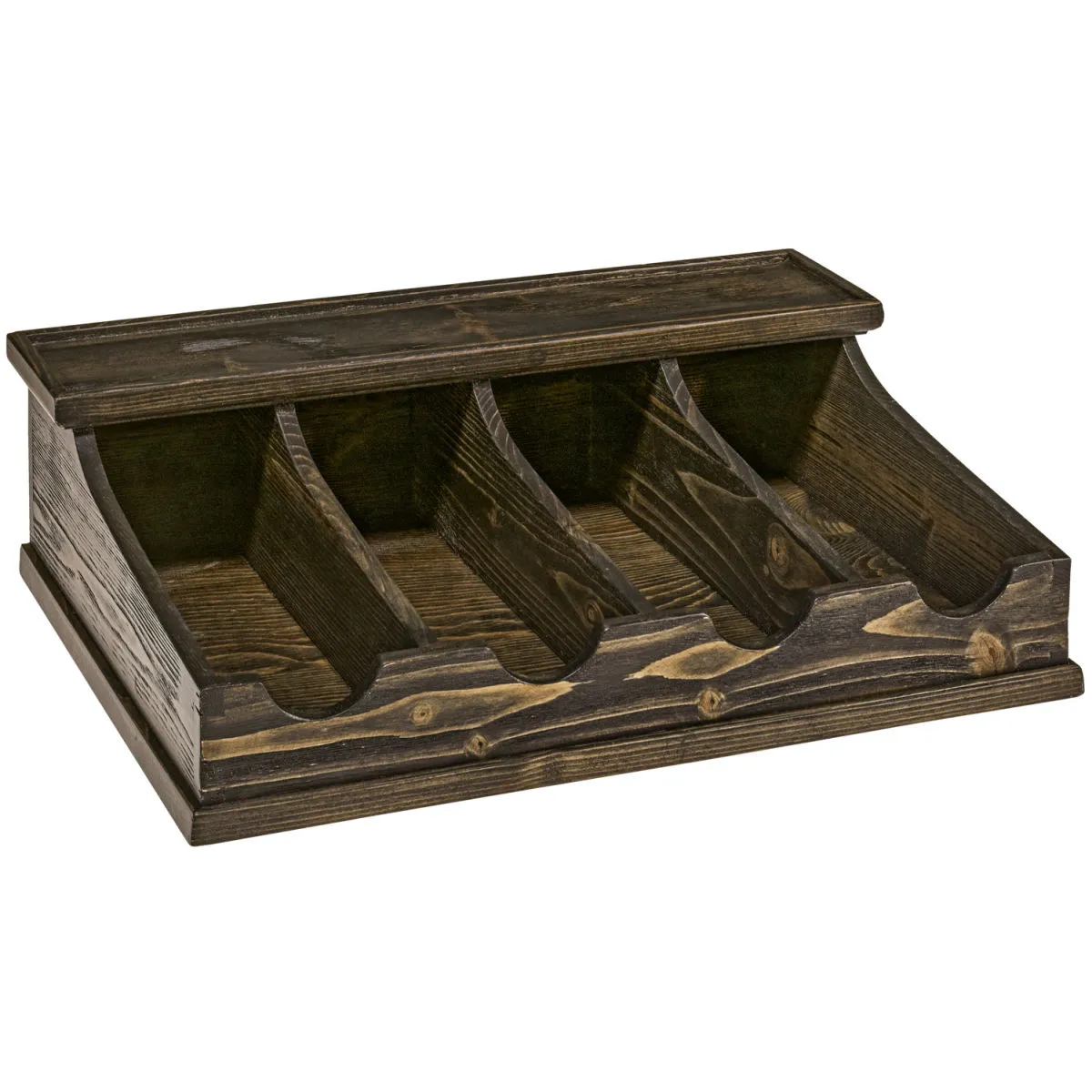 VEGA Portaposate Greenwood; 42x30.6x12.5 cm (LxLxH); pino rustico - immagine 1