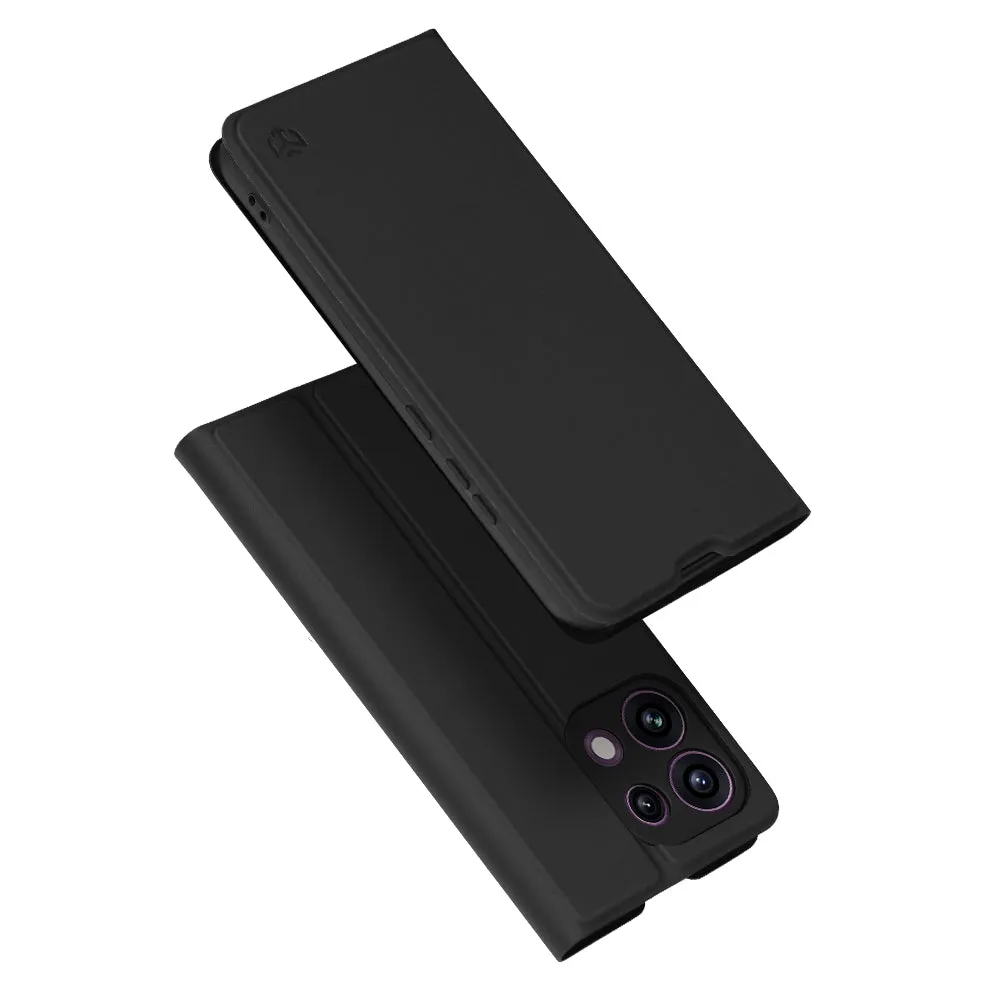 Custodia per Oppo Reno16 F / Reno16 FS, Techsuit, Magskin Book, Nera - immagine 1