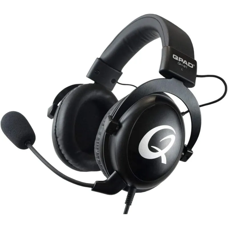 Cuffie da gioco nere Qpad QH-91 - immagine 1