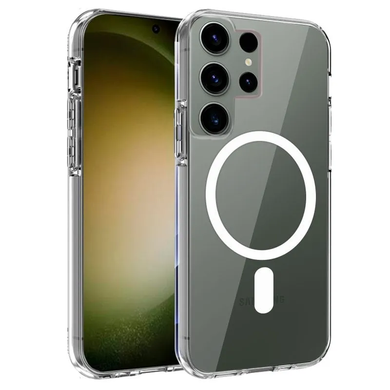 Fantastica custodia magnetica trasparente per Samsung S918 Galaxy S23 Ultra - immagine 1