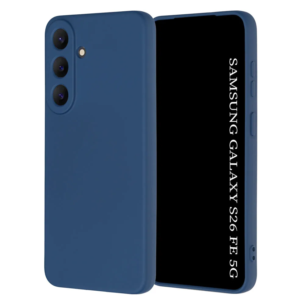 Custodia per Samsung Galaxy S26 FE S741 / S25 FE, Techsuit, SoftFlex, Blu Navy - immagine 1