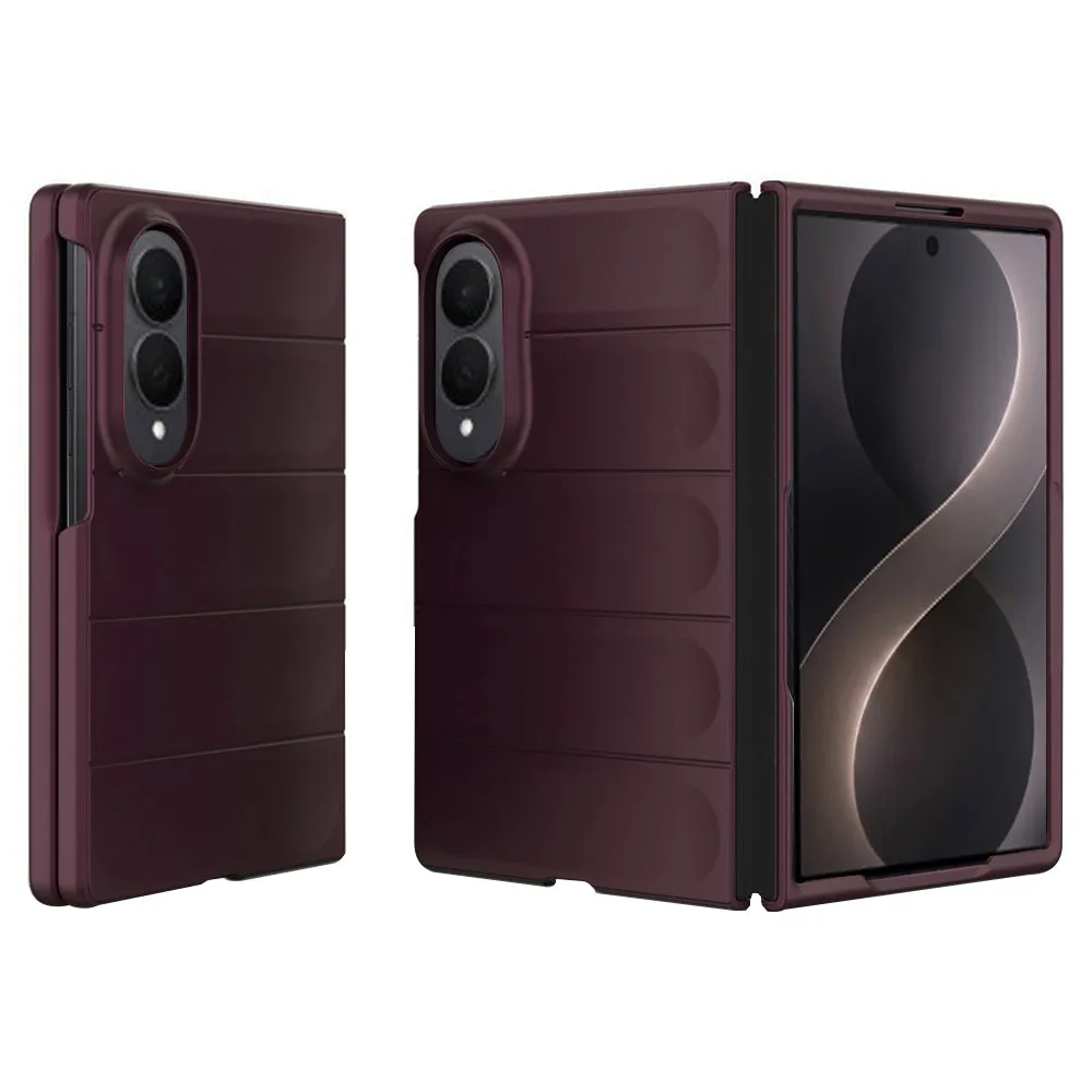 Custodia per Samsung Galaxy Z Fold8 F971, Techsuit, Magic Shield, Vinaccia - immagine 1