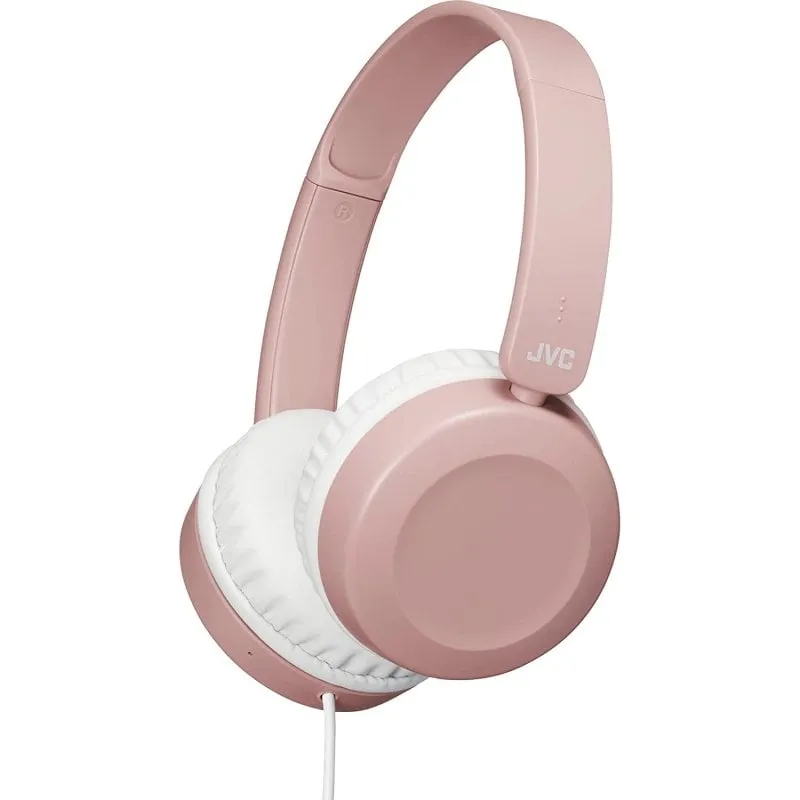 Jack per cuffie pieghevoli JVC HA-S31M da 3,5 mm rosa - immagine 1