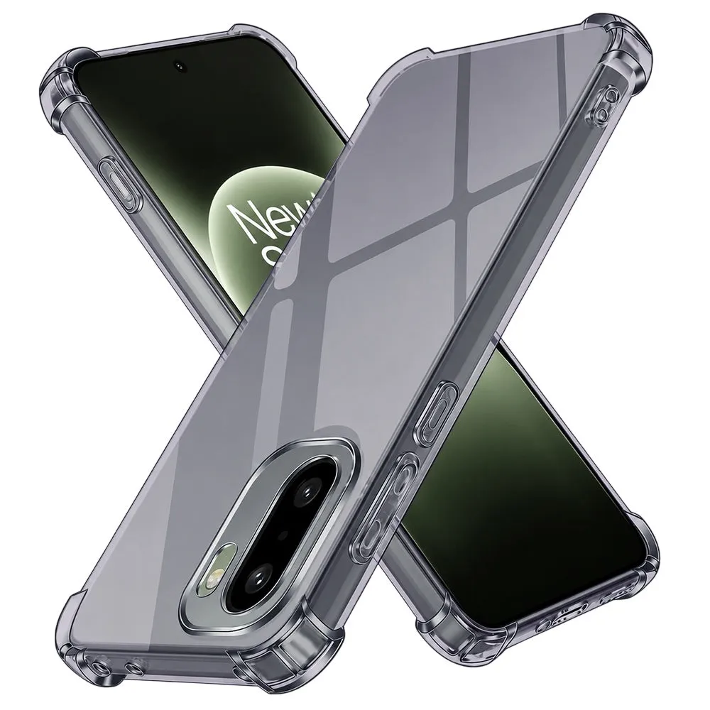 Custodia per OnePlus 15R, Techsuit, Shockproof Clear, Fumè - immagine 1