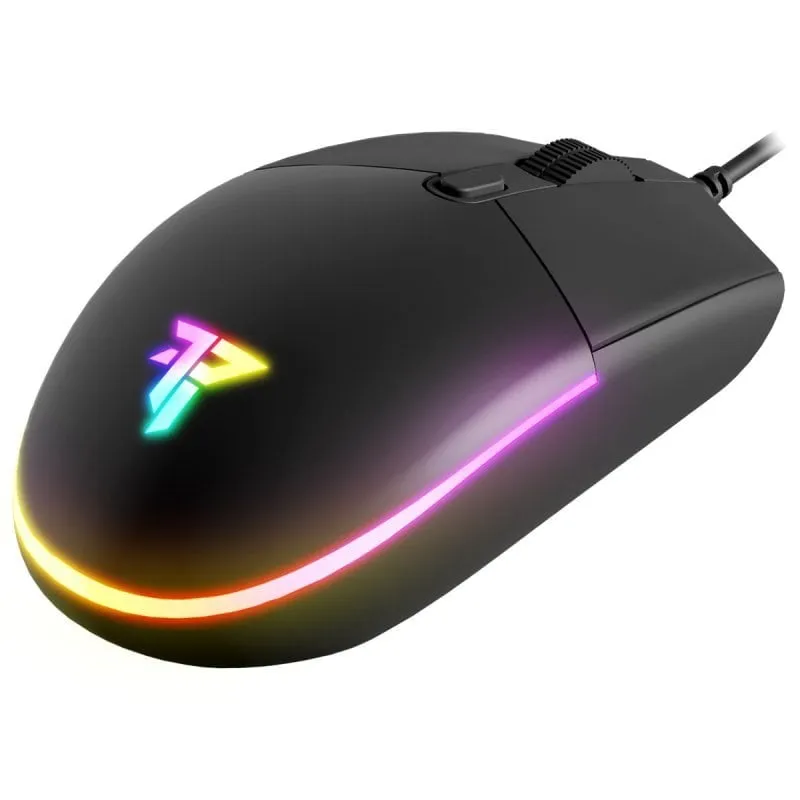 Mouse da gioco Tempest X2 Custodian RGB 8000 DPI Nero - immagine 1