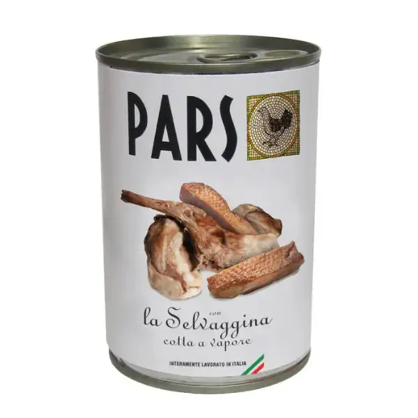 Dieta Pars Umido Pezzetti 400 gr Selvaggina - confezione da 6 pezzi - immagine 1