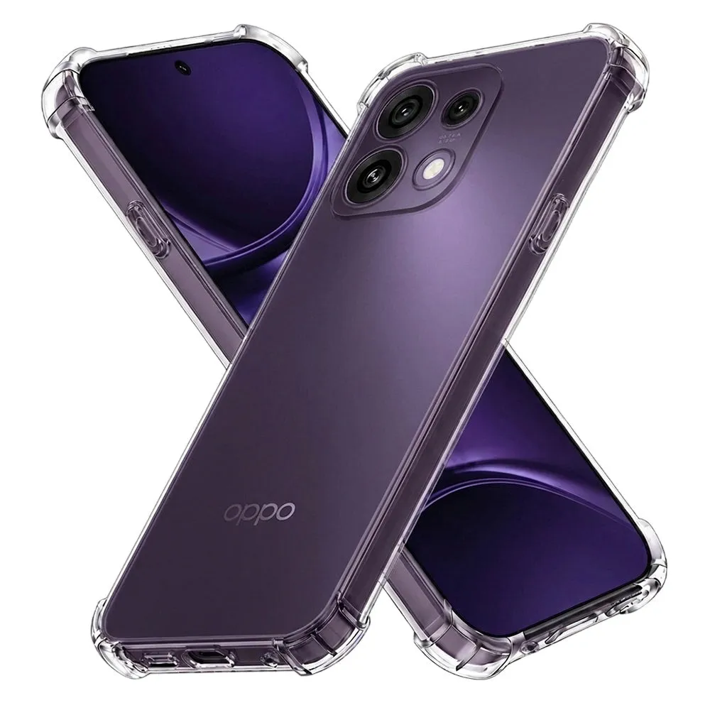 Custodia per Oppo Reno16 F / Reno16 FS, Techsuit, Shockproof Clear, Trasparente - immagine 1