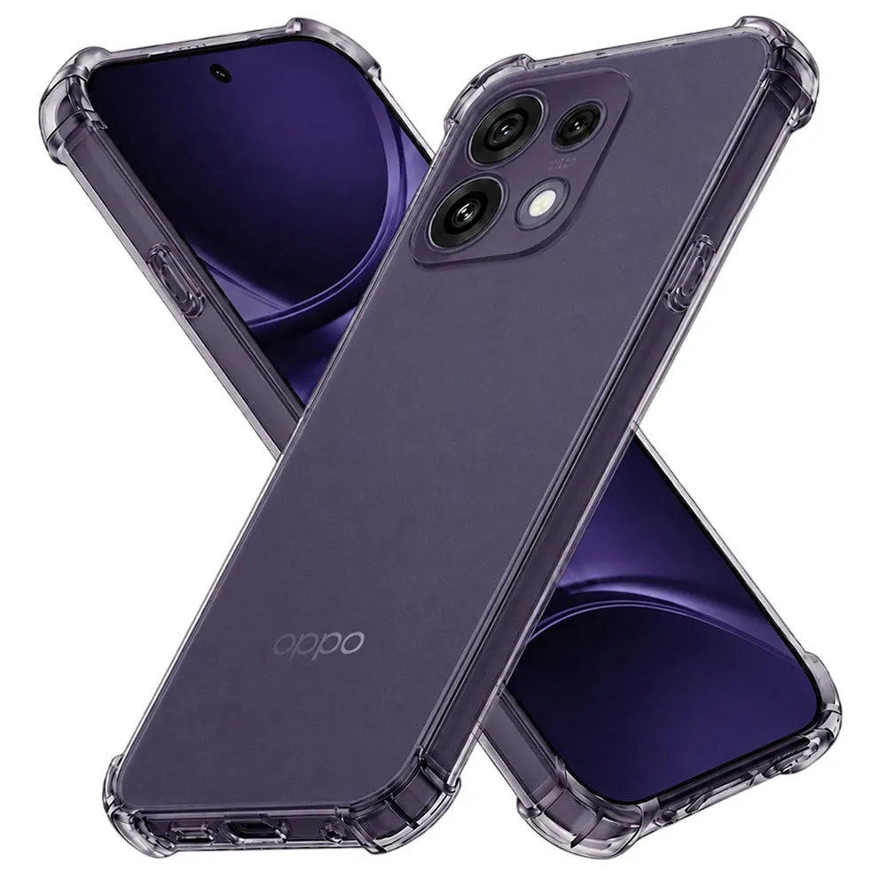 Custodia per Oppo Reno16 F / Reno16 FS, Techsuit, Shockproof Clear, Fumè - immagine 1