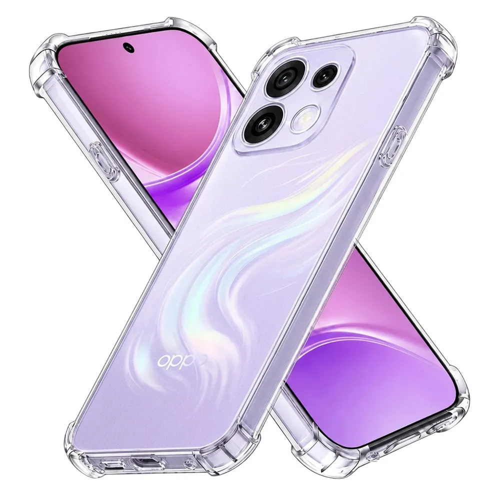 Custodia per Oppo Reno16, Techsuit, Shockproof Clear, Trasparente - immagine 1