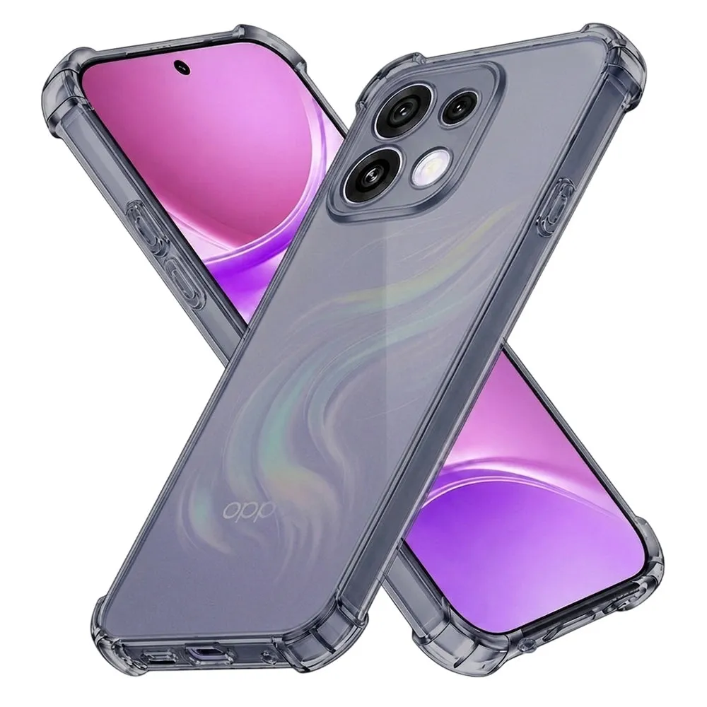 Custodia per Oppo Reno16, Techsuit, Shockproof Clear, Fumè - immagine 1