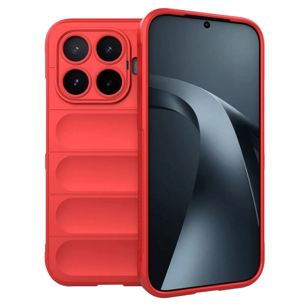 Custodia per Xiaomi 17T, Techsuit, Magic Shield, Rossa - immagine 1