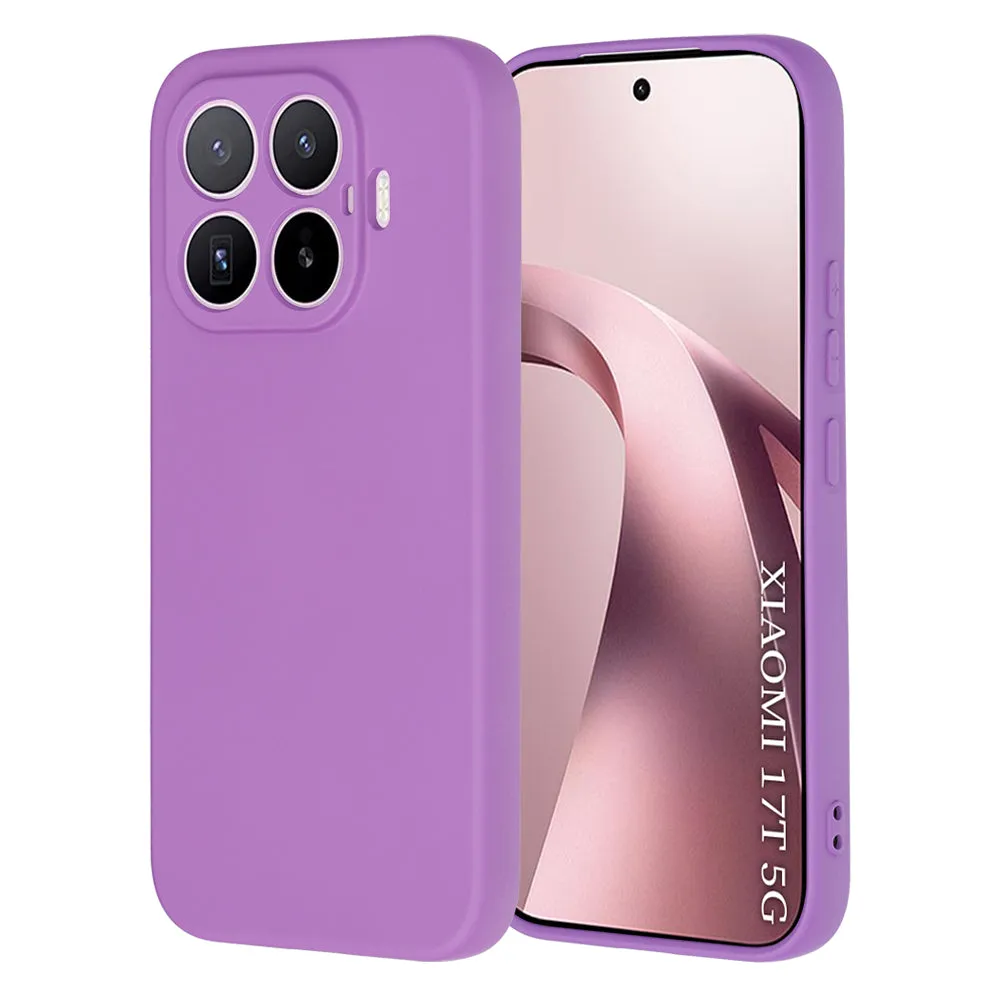 Custodia per Xiaomi 17T, Techsuit, SoftFlex, Viola - immagine 1