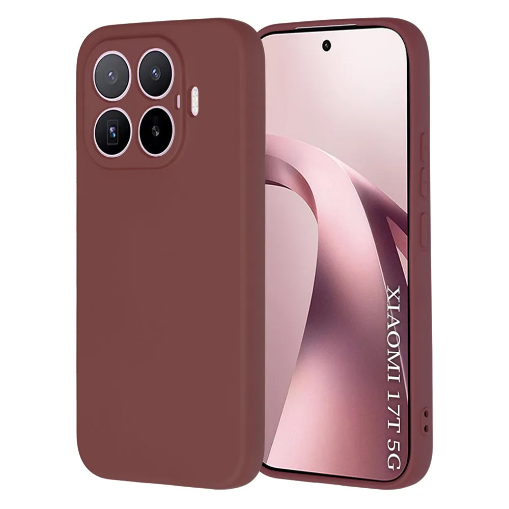 Custodia per Xiaomi 17T, Techsuit, SoftFlex, Vinaccia - immagine 1