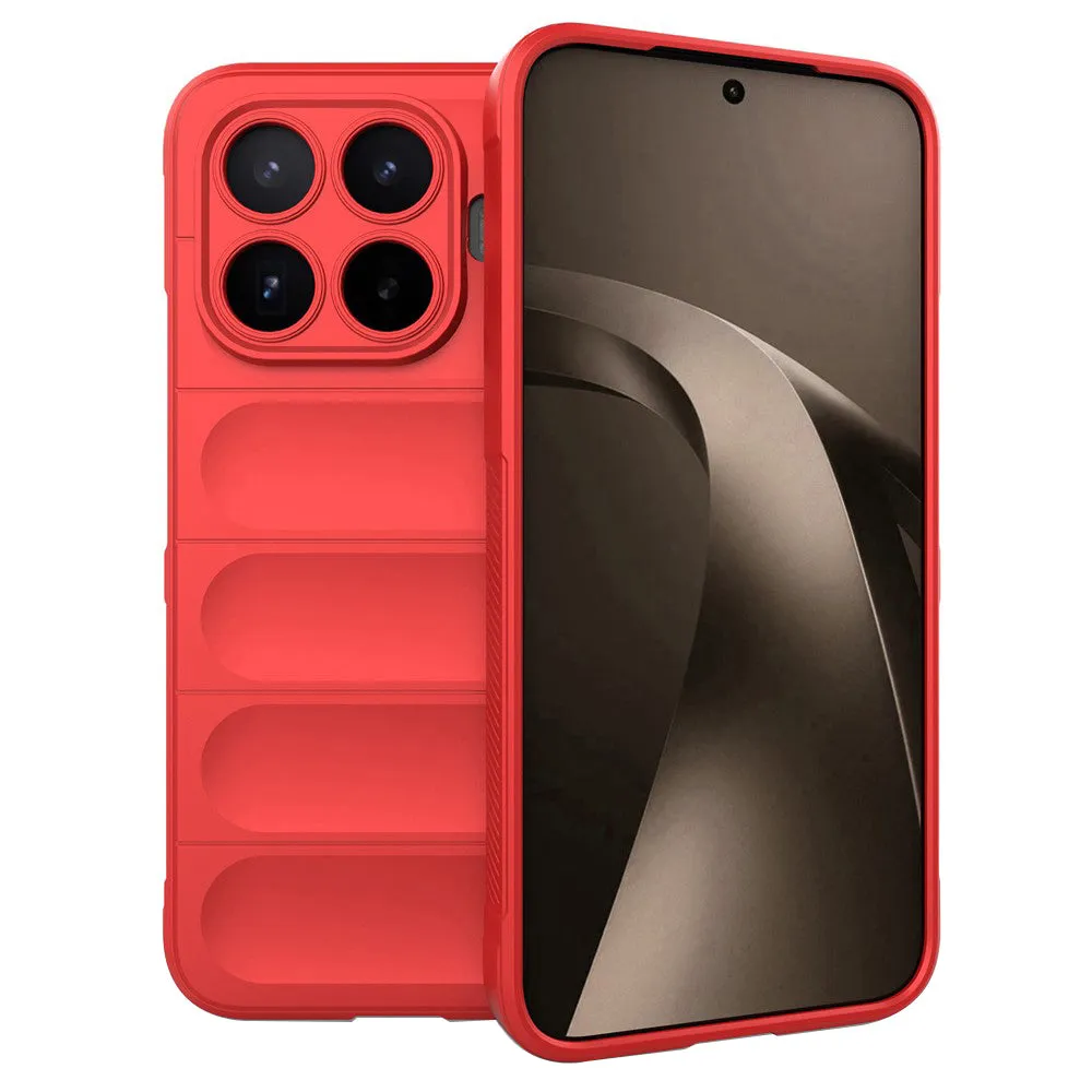 Custodia per Xiaomi 17T Pro, Techsuit, Magic Shield, Rossa - immagine 1