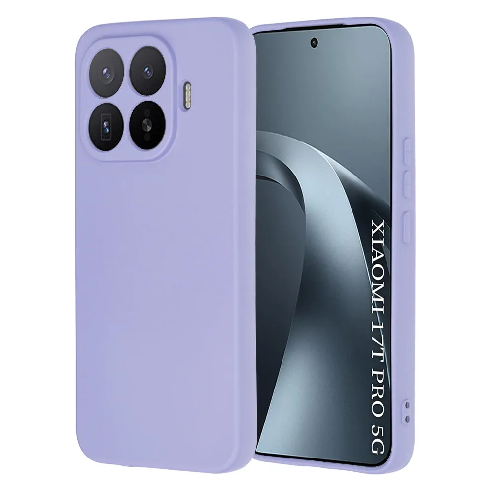 Custodia per Xiaomi 17T Pro, Techsuit, SoftFlex, Viola Chiaro - immagine 1