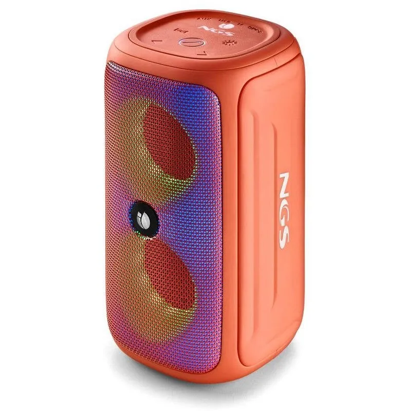 NGS ROLLER BEAST Altoparlante portatile stereo Corallo 32 W - immagine 1
