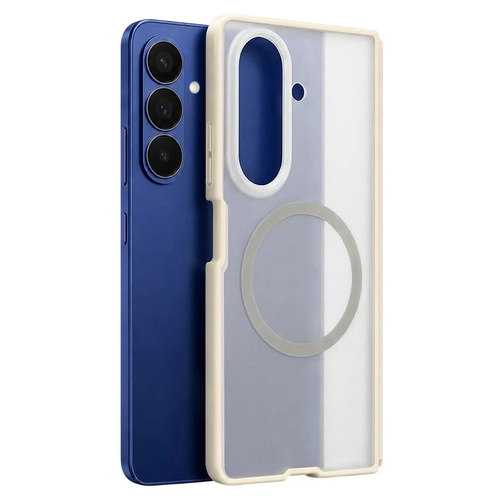 Custodia MagSafe per Samsung Galaxy Z Fold8 Ultra F976, Blueo, Skin Friendly Anti-Drop, Grigio Satinato - immagine 1