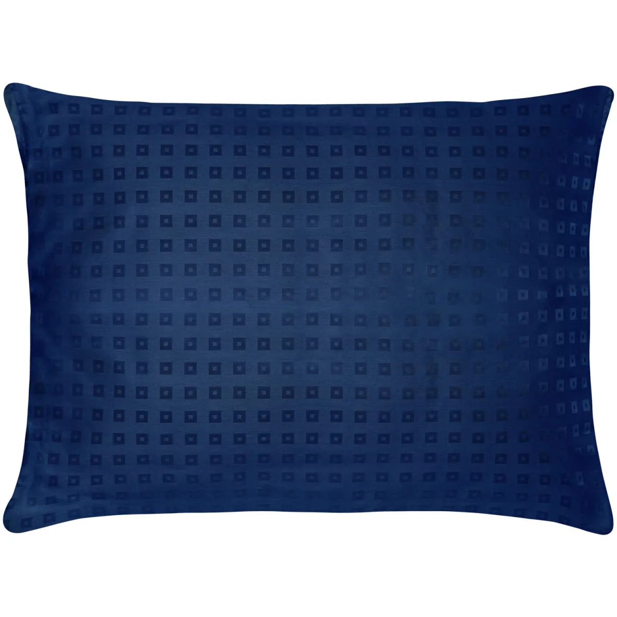 2x ERWIN M. Federa cuscino Cube chiusura lampo; 65x100 cm (LxL); blu; 2 pz. / Pacco - immagine 1