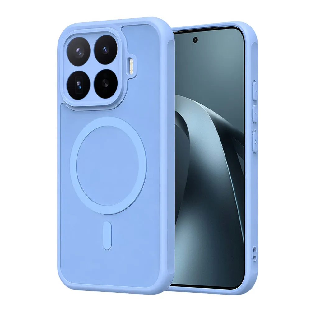 Custodia MagSafe per Xiaomi 17T Pro, Techsuit, HaloFrost II, Blu - immagine 1