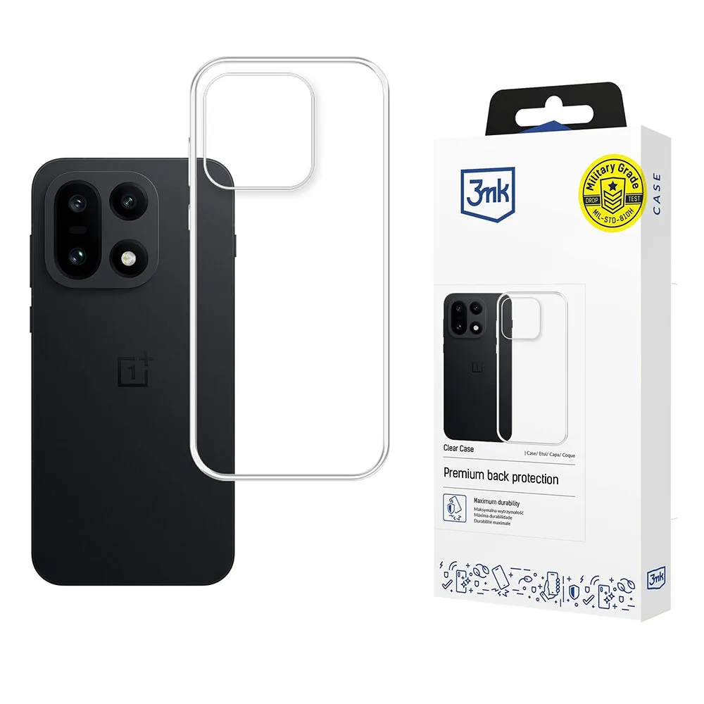 Custodia per OnePlus 15, 3MK, Clear, Trasparente - immagine 1