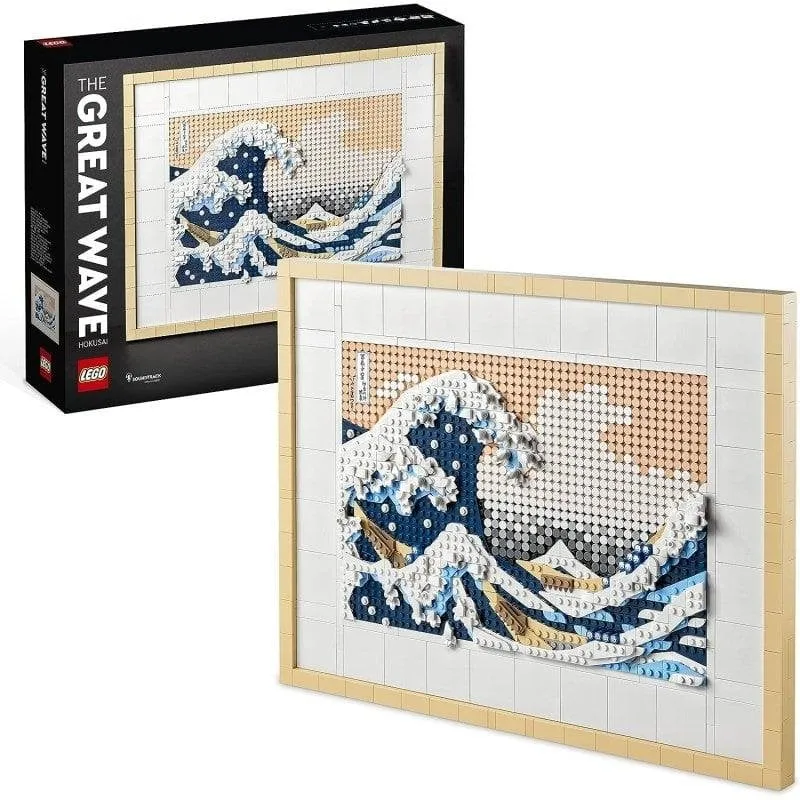 LEGO Art Hokusai La Grande Onda 31208 1810 pezzi - immagine 1