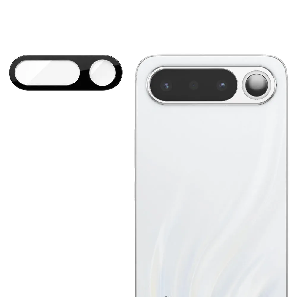 Pellicola protettiva per fotocamera posteriore Techsuit per Realme 16, vetro temperato, nero - immagine 1