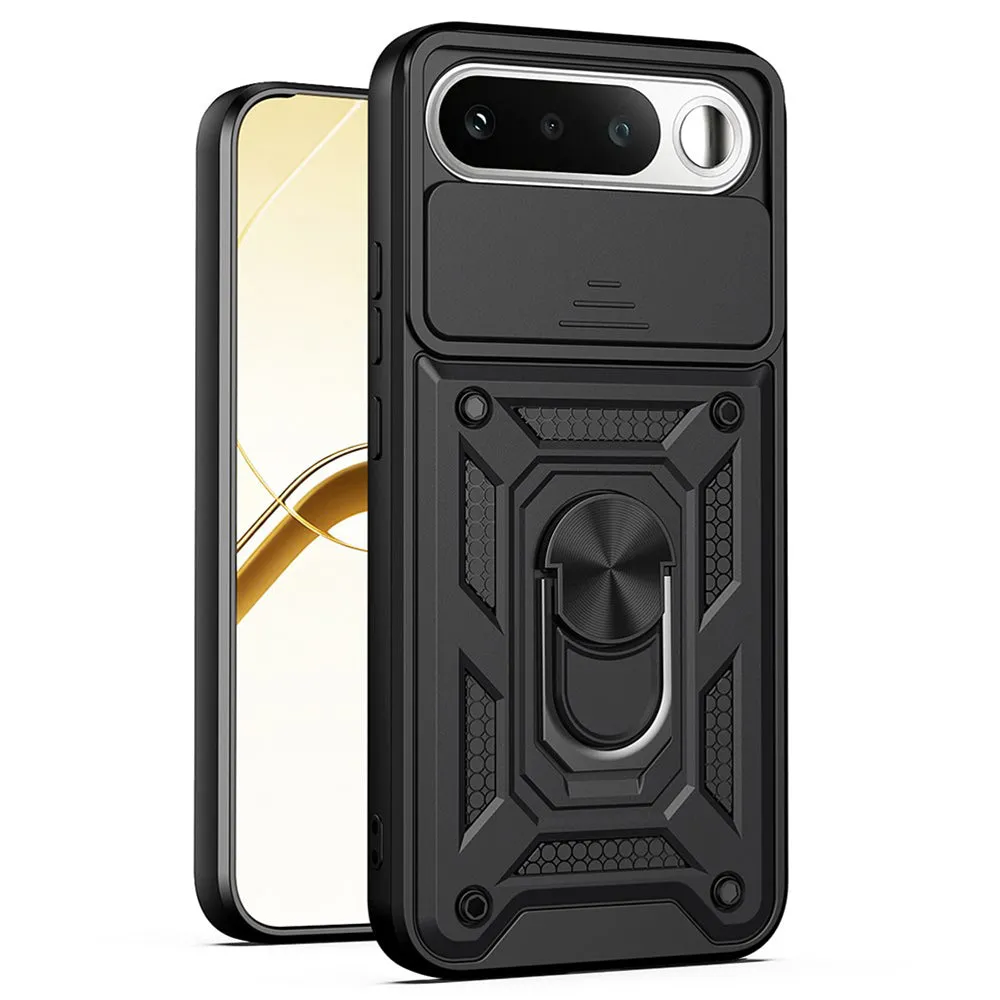 Custodia per Realme 16, Techsuit, CamShield, Nera - immagine 1