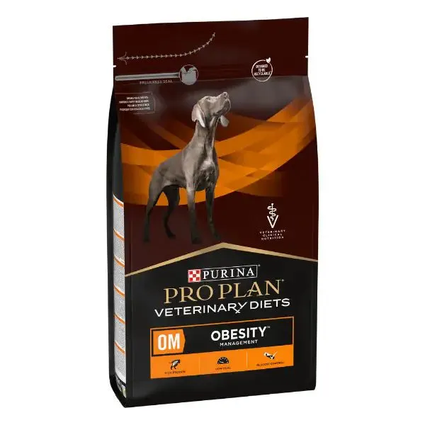 Purina Pro Plan Veterinary Diets OM obesity management 3 kg - Dieta veterinaria per cani - immagine 1