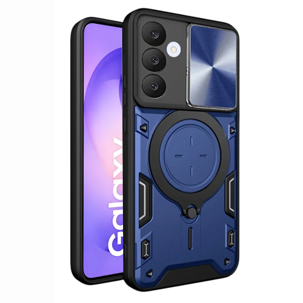 Custodia per Samsung Galaxy S26 FE S741 / S25 FE, Techsuit, CamGuard Pro, Blu - immagine 1