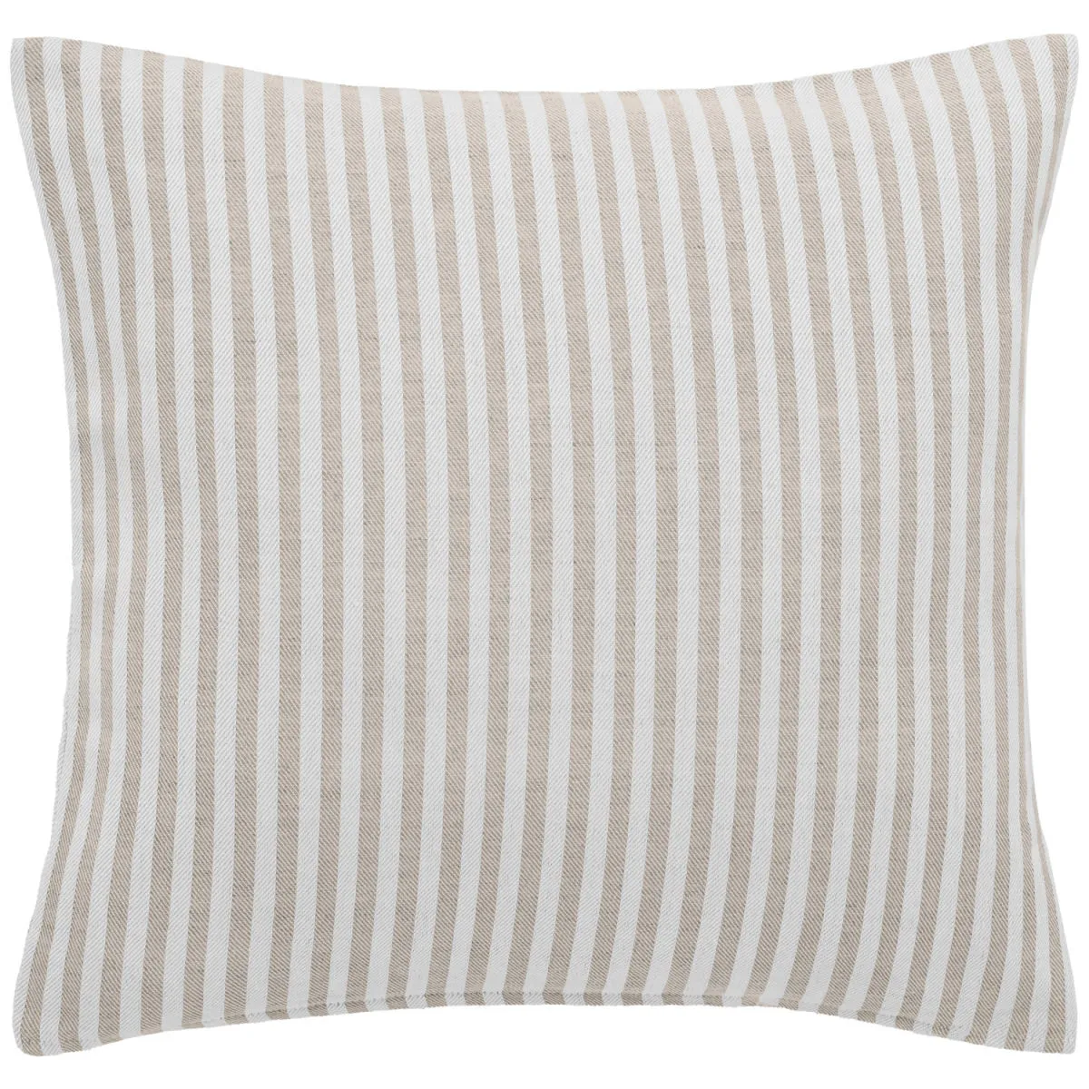 2x ERWIN M. Federa cuscino a righe Glan; 40x35 cm (LxL); beige lino; 2 pz. / Pacco - immagine 1