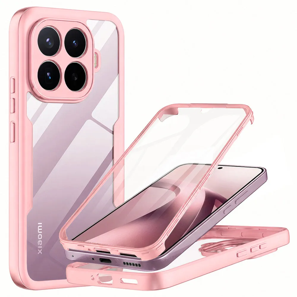 Custodia per Xiaomi 17T, Techsuit, ColorVerse 360, Rosa - immagine 1