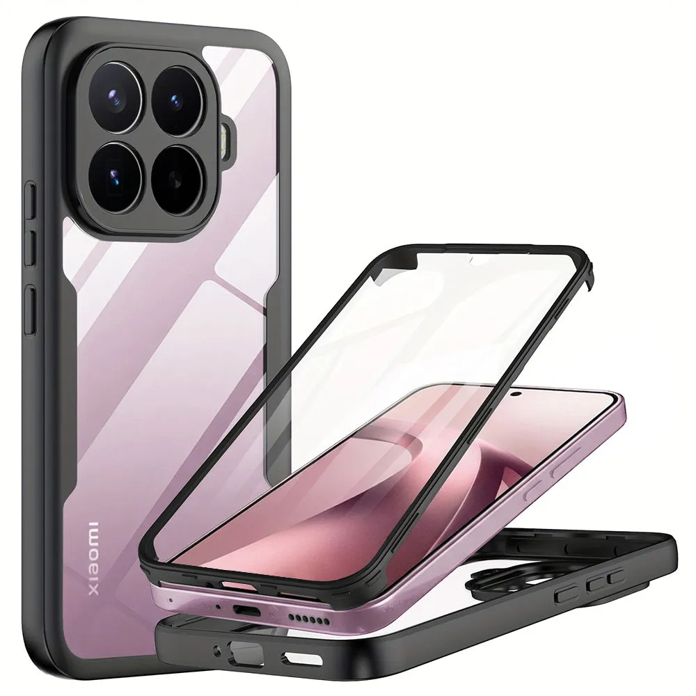 Custodia per Xiaomi 17T, Techsuit, ColorVerse 360, Nera - immagine 1