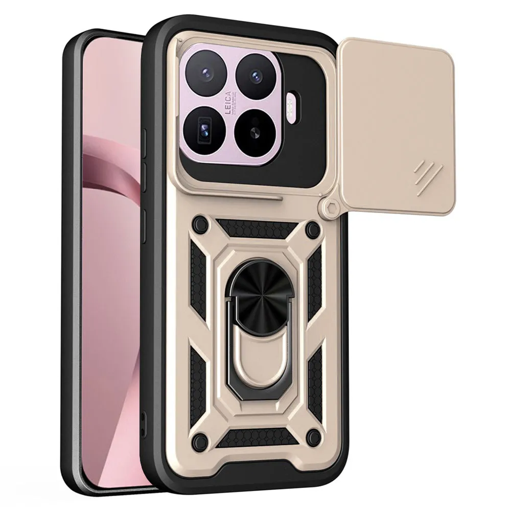 Custodia per Xiaomi 17T, Techsuit, CamShield, Dorata - immagine 1