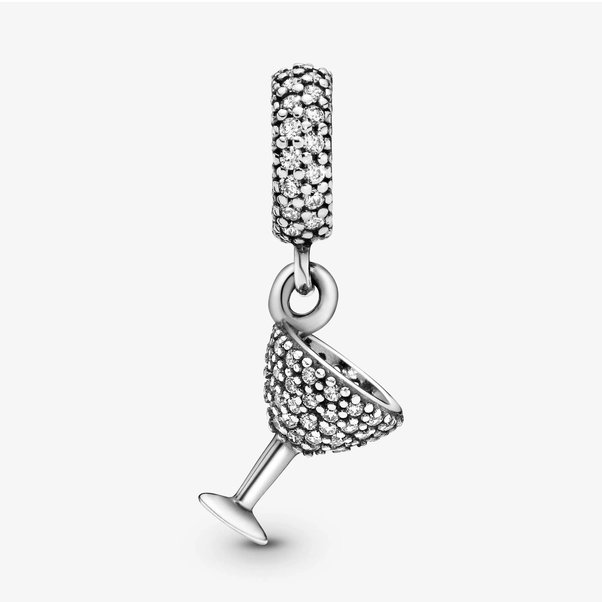 PANDORA Passions Pendente con bicchiere da cocktail in argento con zirconia cubica - immagine 6