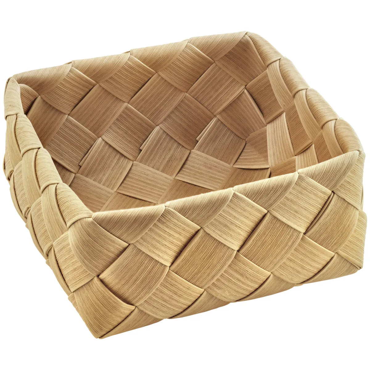 2x VEGA Cestino porta pane Larina; 19x19x9.5 cm (LxLxH); naturale; quadrata; 2 pz. / Pacco - immagine 1