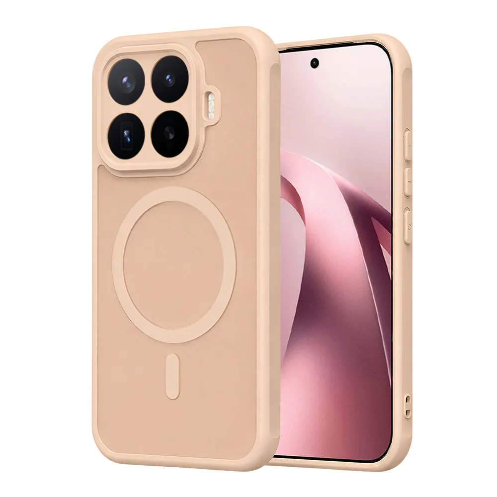 Custodia MagSafe per Xiaomi 17T, Techsuit, HaloFrost II, Oro - immagine 1