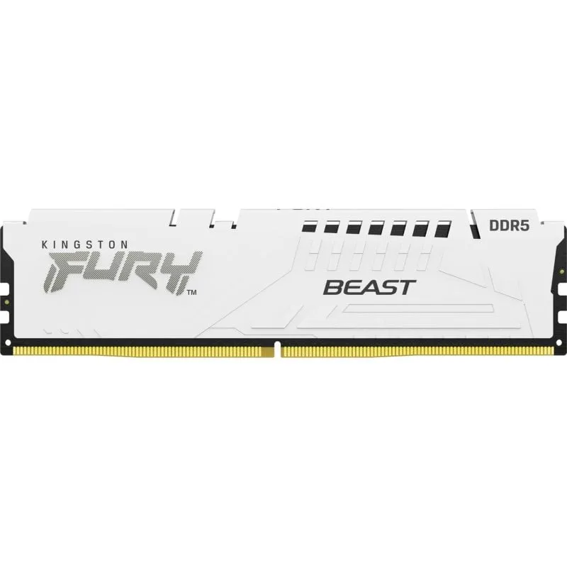 Kingston Technology FURY 16 GB 5600 MT/s DDR5 CL36 DIMM Beast White EXPO - immagine 1