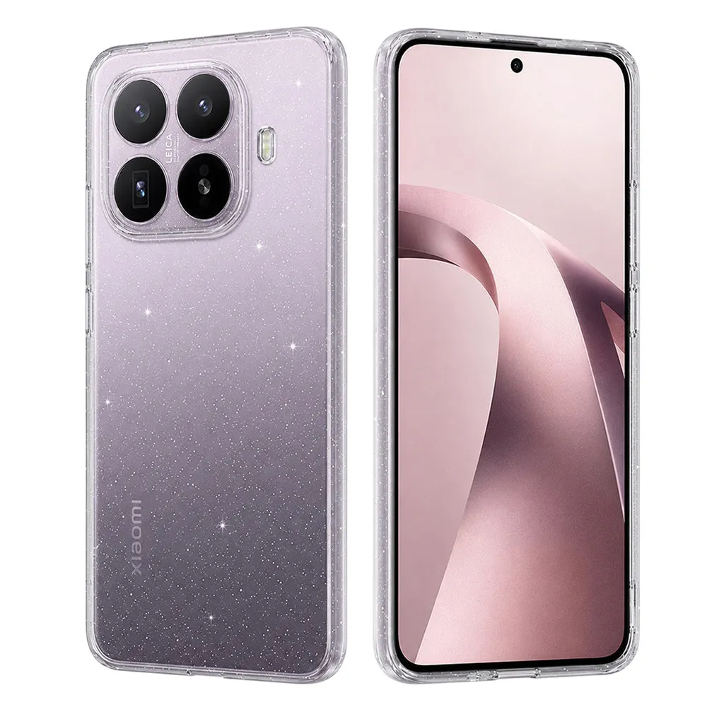 Custodia per Xiaomi 17T, Techsuit, SparkleSkin, Trasparente - immagine 1