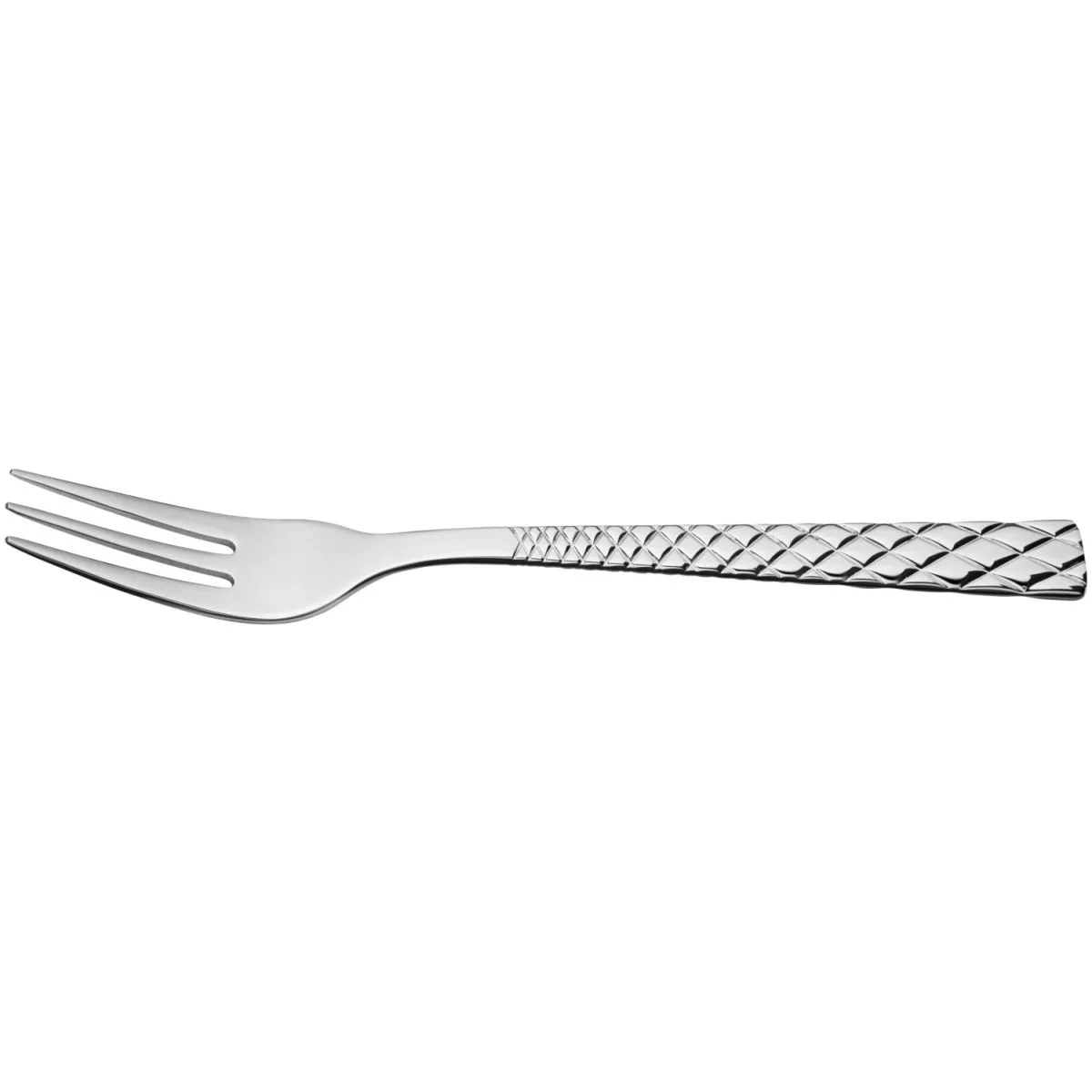 12x VEGA Forchetta pizza Brilio; 21.3 cm (L); argento, manico argento; 12 pz. / Pacco - immagine 1