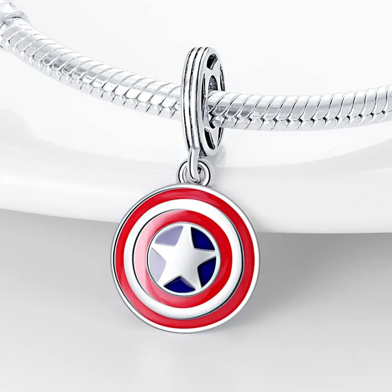 HappyStar charm argento 925,bead charm da donna, ciondolo combinato, I migliori regali per Sorelle e coppie, (perline distanziatrici incluse) - immagine 2