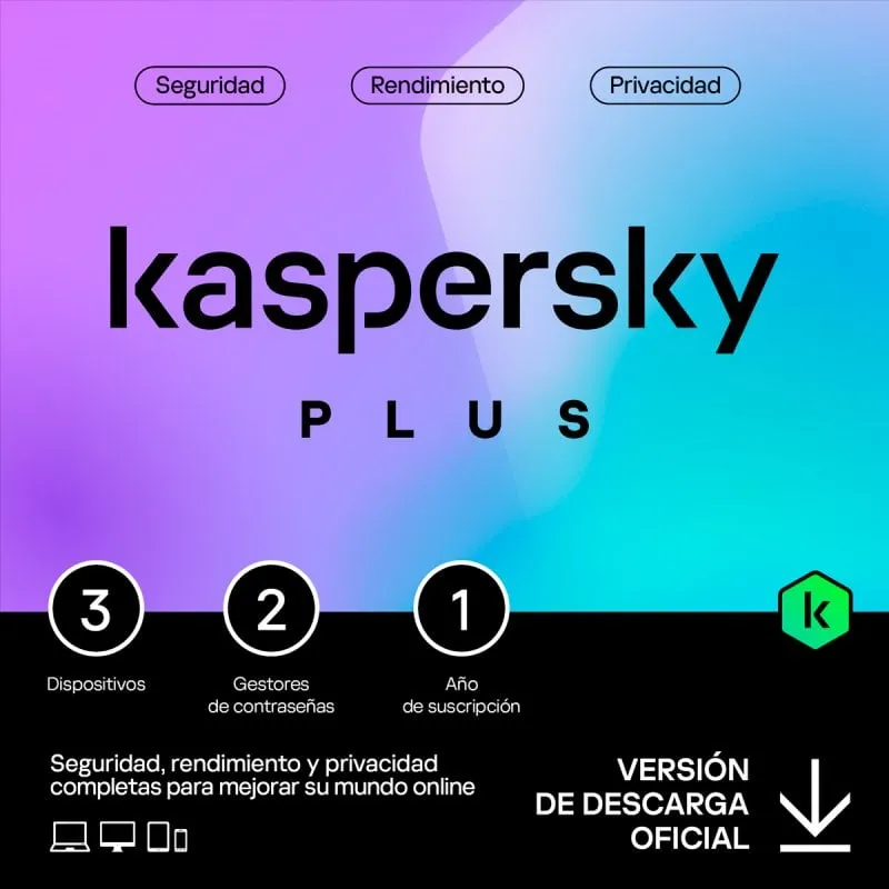 Licenza digitale per Kaspersky Plus Internet Security 3 dispositivi 1 anno - immagine 1