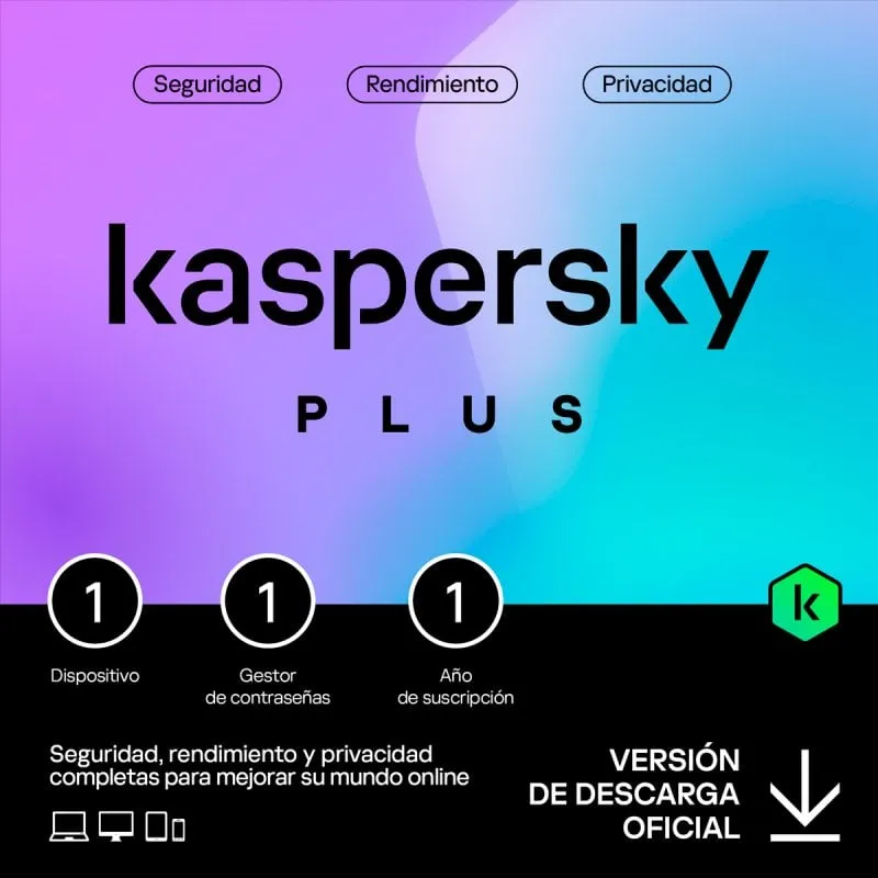 Kaspersky Plus Internet Security 1 dispositivo Licenza digitale 1 anno - immagine 1