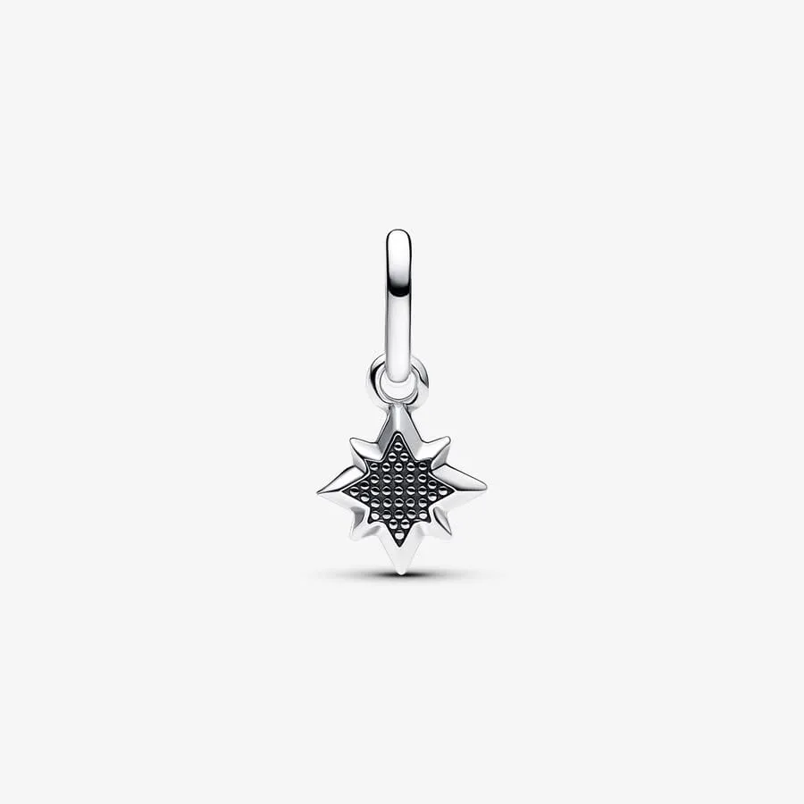 PANDORA ME Mini ciondolo a forma di stella in argento Sterling con zirconia cubica trasparente - immagine 6