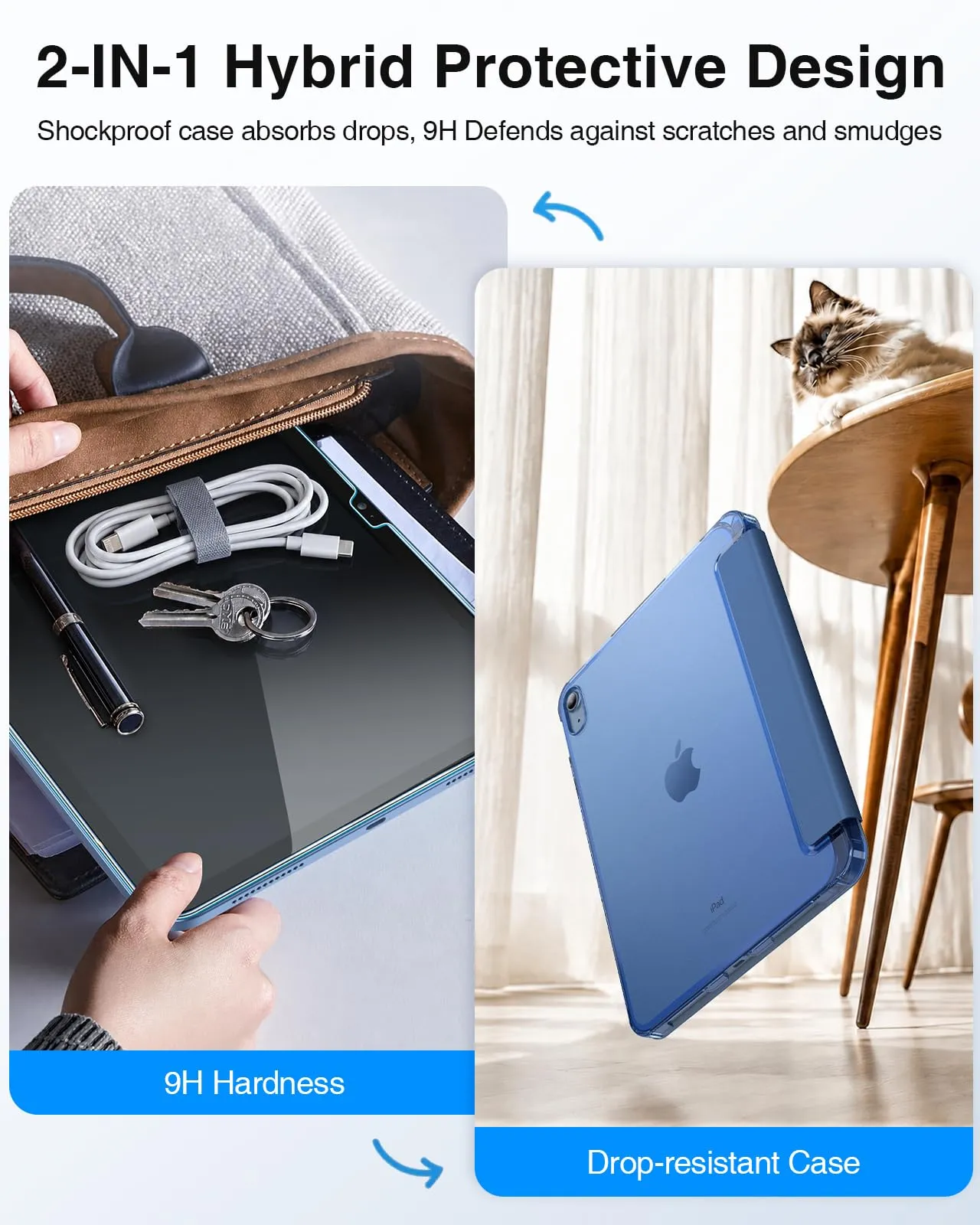 FINTIE Cover & Pellicola per iPad (A16) 11ª/10ª Gen 2025/2022 (11"/10,9") - immagine 4