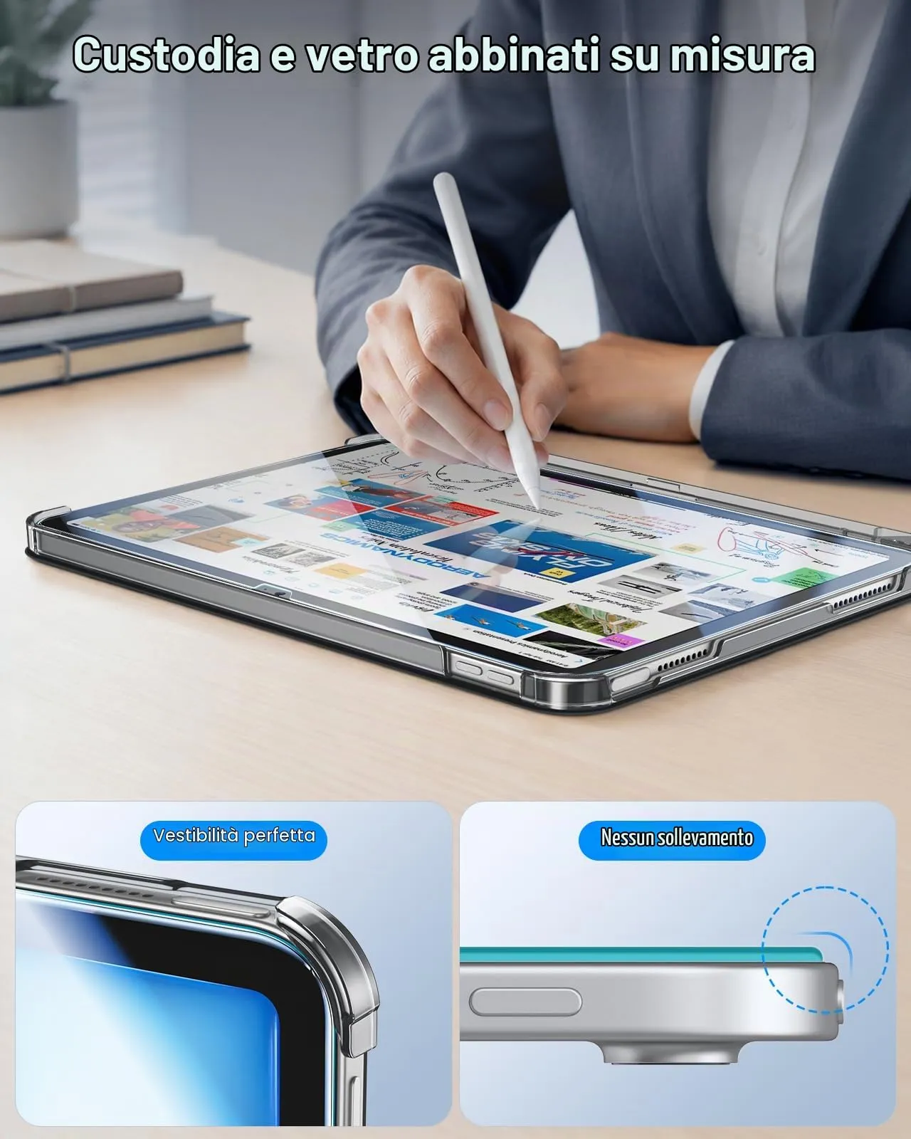 FINTIE Cover & Pellicola per iPad (A16) 11ª/10ª Gen 2025/2022 (11"/10,9") - immagine 3