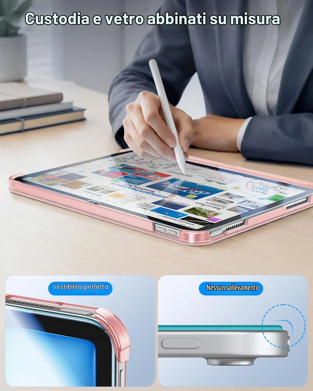 FINTIE Cover & Pellicola per iPad (A16) 11ª/10ª Gen 2025/2022 (11"/10,9") - immagine 3