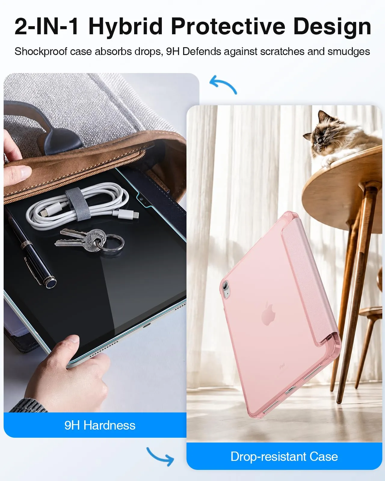 FINTIE Cover & Pellicola per iPad (A16) 11ª/10ª Gen 2025/2022 (11"/10,9") - immagine 4